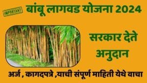 Bambu Lagvad Yojana Maharashtra